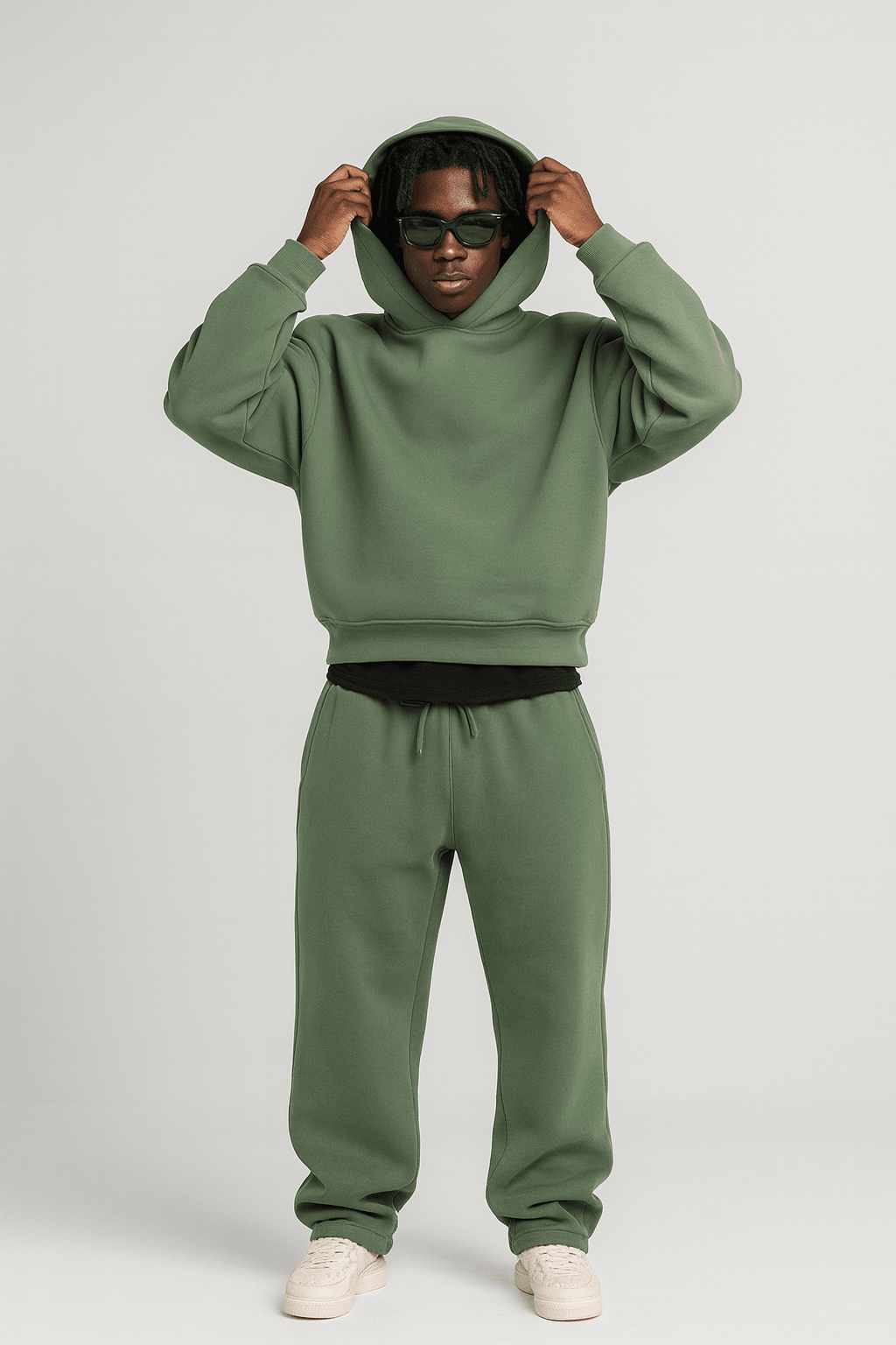 Vera | Conjunto Treino Homem Oversized Hoodie e Jogger 2 Peças