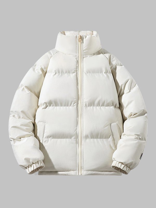 Blusão acolchoado homem forrado a polar regular fit para inverno
