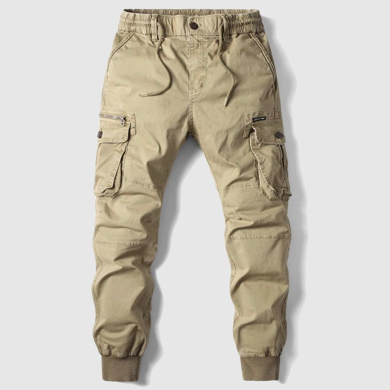 Calças Cargo Jogger Táticas Masculinas Cintura Elástica