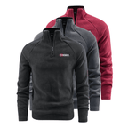 Lena | Homem Fleece Térmico Meio Fecho Casaco Regular Fit