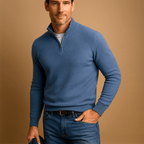Homem Camisola Half-Zip Regular Fit