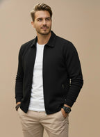 Delphine | Homem Colete com Fecho de Correr Gola Alta Regular Fit