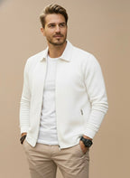 Delphine | Homem Colete com Fecho de Correr Gola Alta Regular Fit