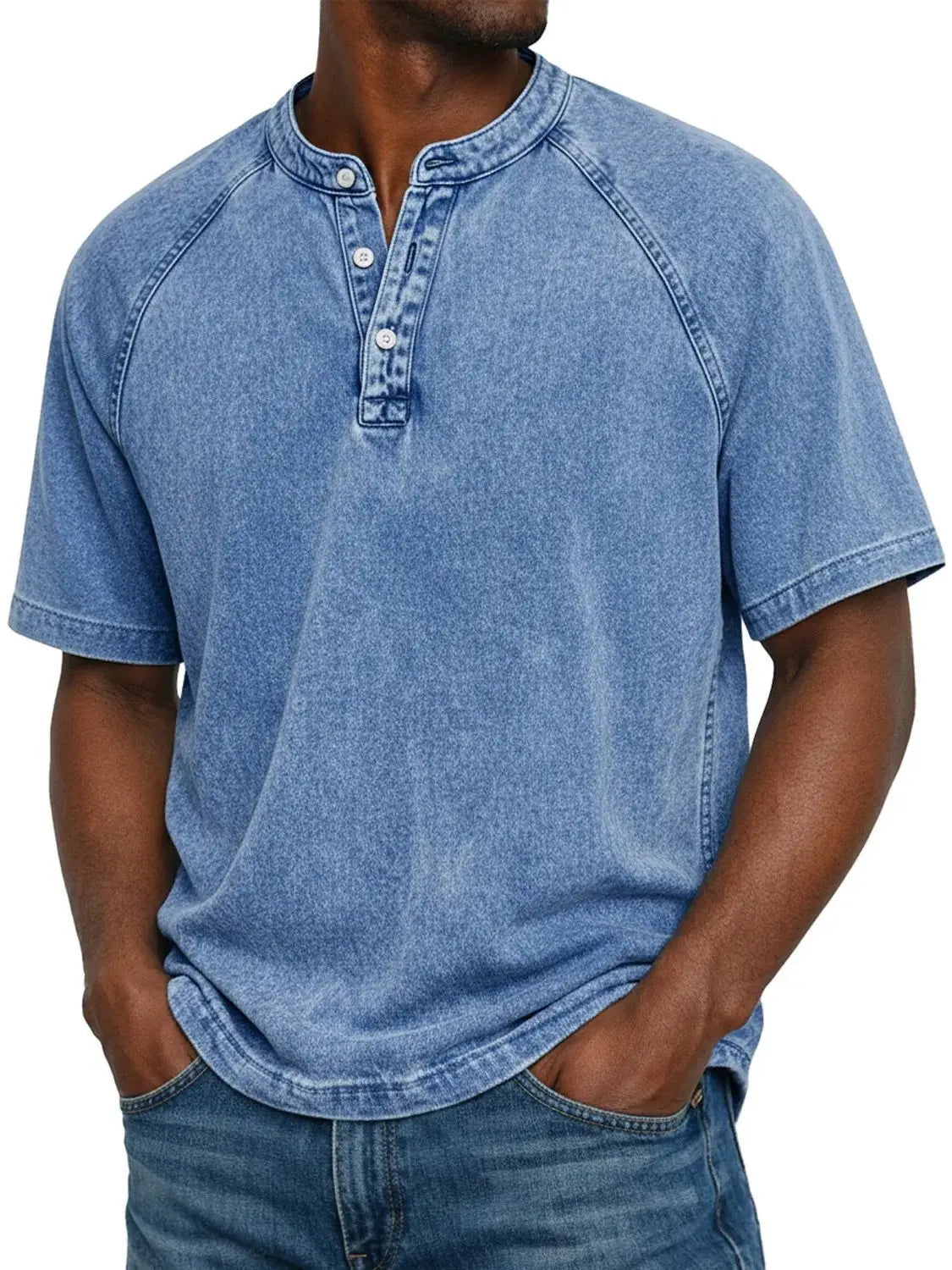 Anouk | Camisa Masculina Manga Curta com Botões Casual