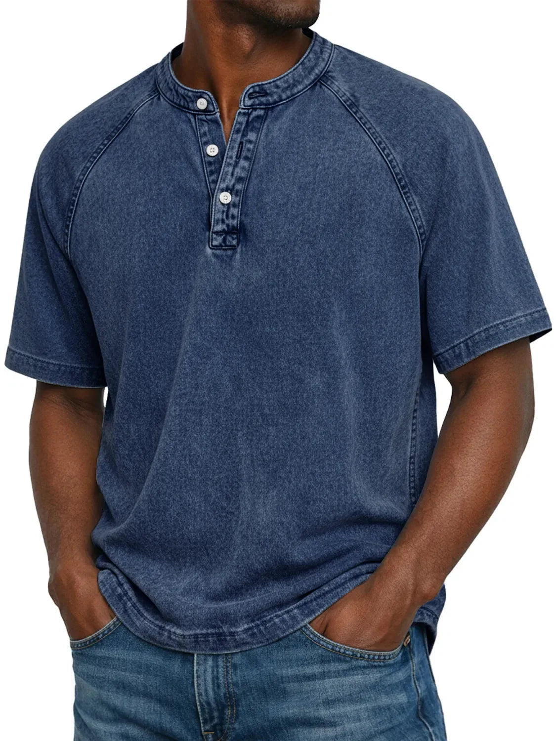 Anouk | Camisa Masculina Manga Curta com Botões Casual