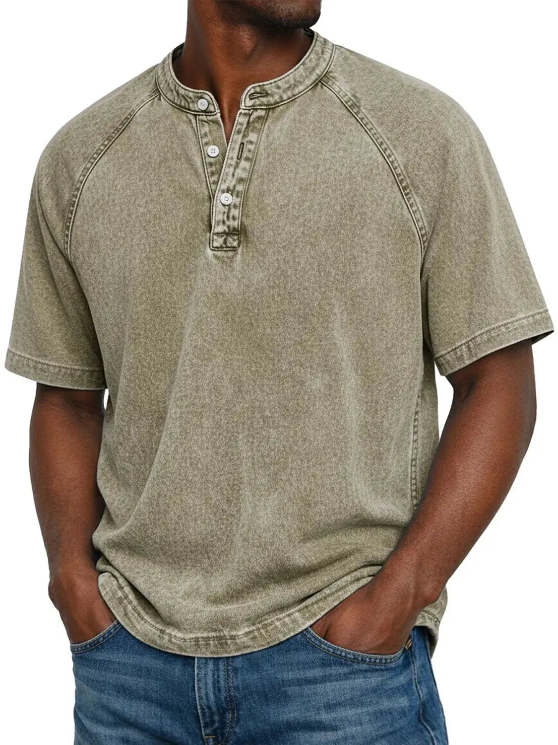 Anouk | Camisa Masculina Manga Curta com Botões Casual