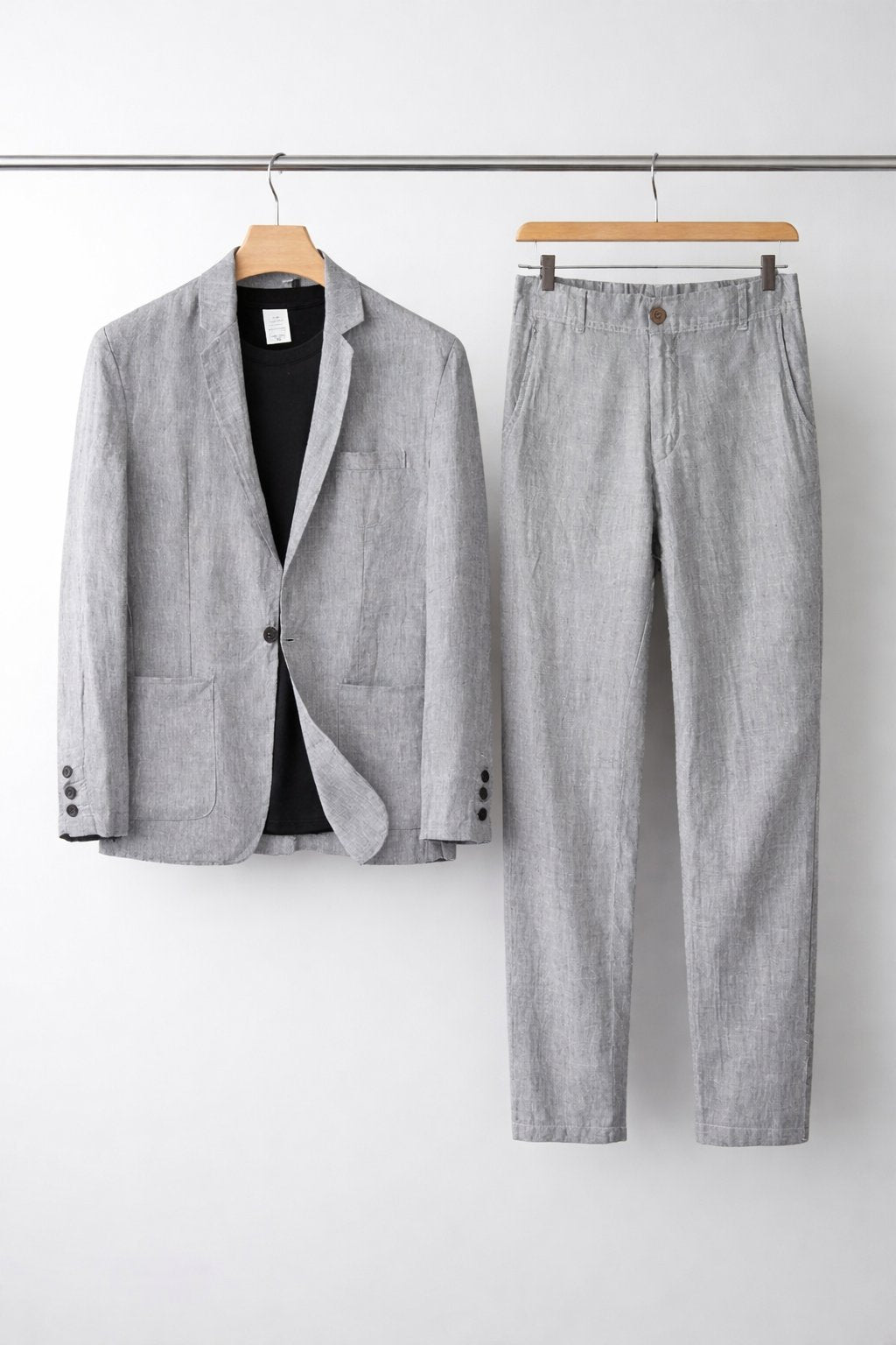 Wilhelmina | Conjunto Masculino Linho Blazer e Calça Relaxed Fit