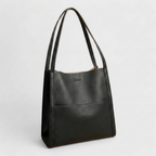 Mala Estruturada | Bolsa de Ombro Feminina | Compartimentos, Fecho Zip