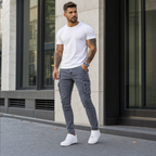 Yasmin | Calças Jeans Cargo Slim Fit Masculinas