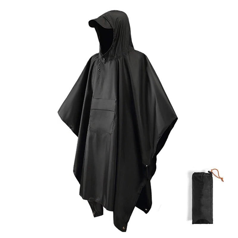 Poncho Impermeável Homem | Proteção contra a Chuva, Leve