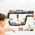 Eira | Brinquedos de Banho | Carros de Espuma, Conjunto para Crianças | Diversão na Banheira