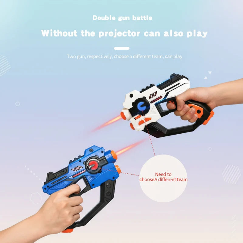 Birdie | Laser Tag Set | Pistolas Infravermelhas para Crianças | 2 a 6 Jogadores