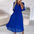 Willa | Vestido Feminino Midi Transpassado