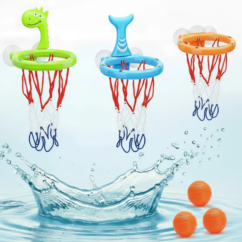 Willa | Jogo de Basquete para Banho | Brinquedo Interativo de Banheira | Ventosa, BPA-Free