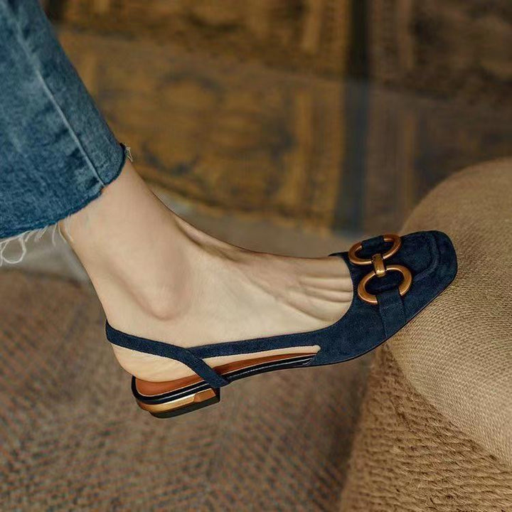 Freya | Mulheres Slingbacks Salto Baixo Palmilha Anatômica