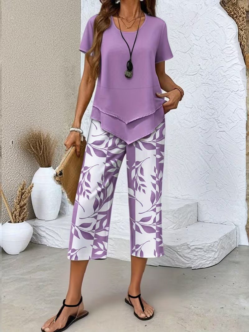 Wynne | Conjunto Feminino 2 Peças Top e Calça Capri