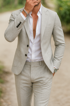 Anouk | Homem Fato Linho Slim Fit