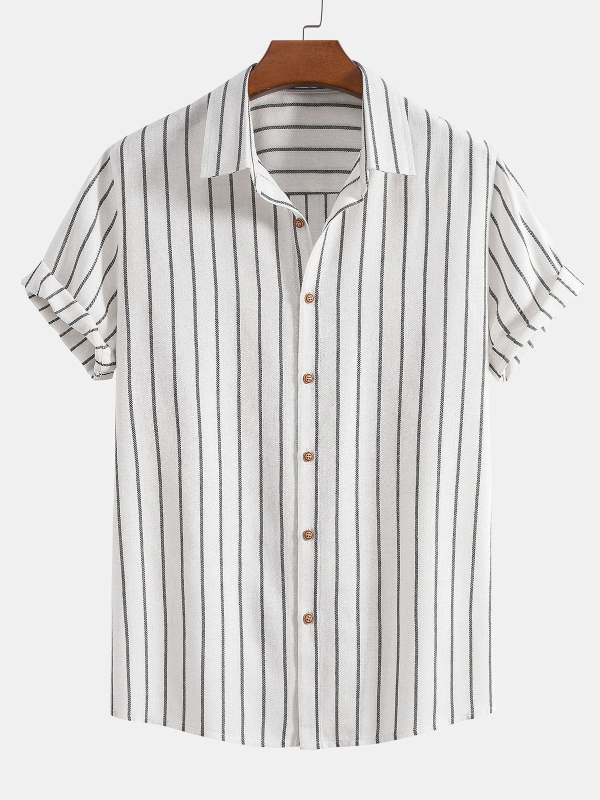 Conjunto masculino linho camisa e calça 2 peças casual