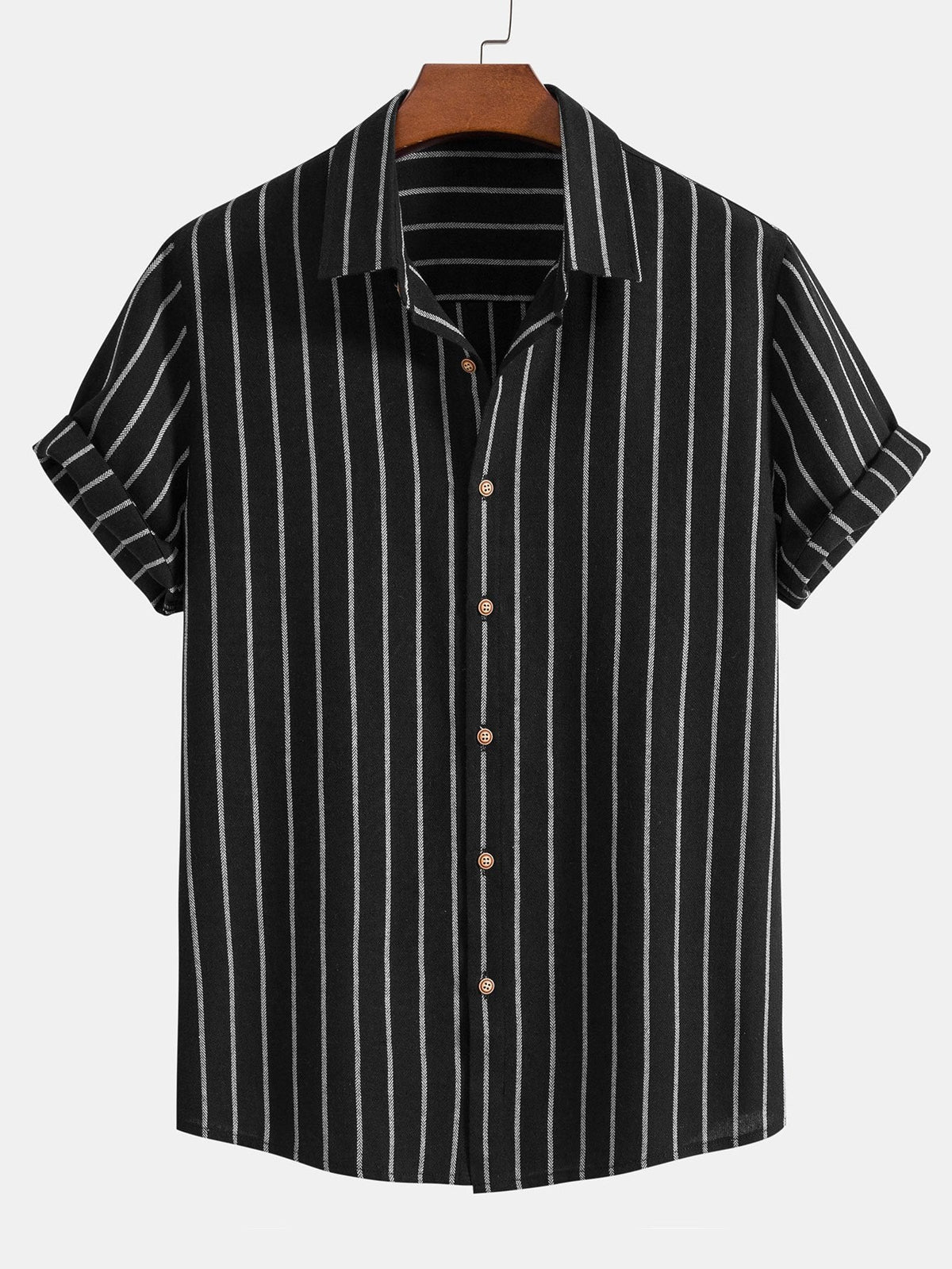Conjunto masculino linho camisa e calça 2 peças casual