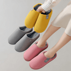 Hazel | Pantufas Femininas Quentes Macias