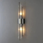 Aplique de Parede LED | Cristal e Dourado, Design Moderno | Mila