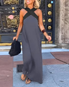 Vestido Feminino Ombros Descobertos Amplo