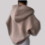 Hazel | Mulher Hoodie Oversized Pullover Gola Entalhada