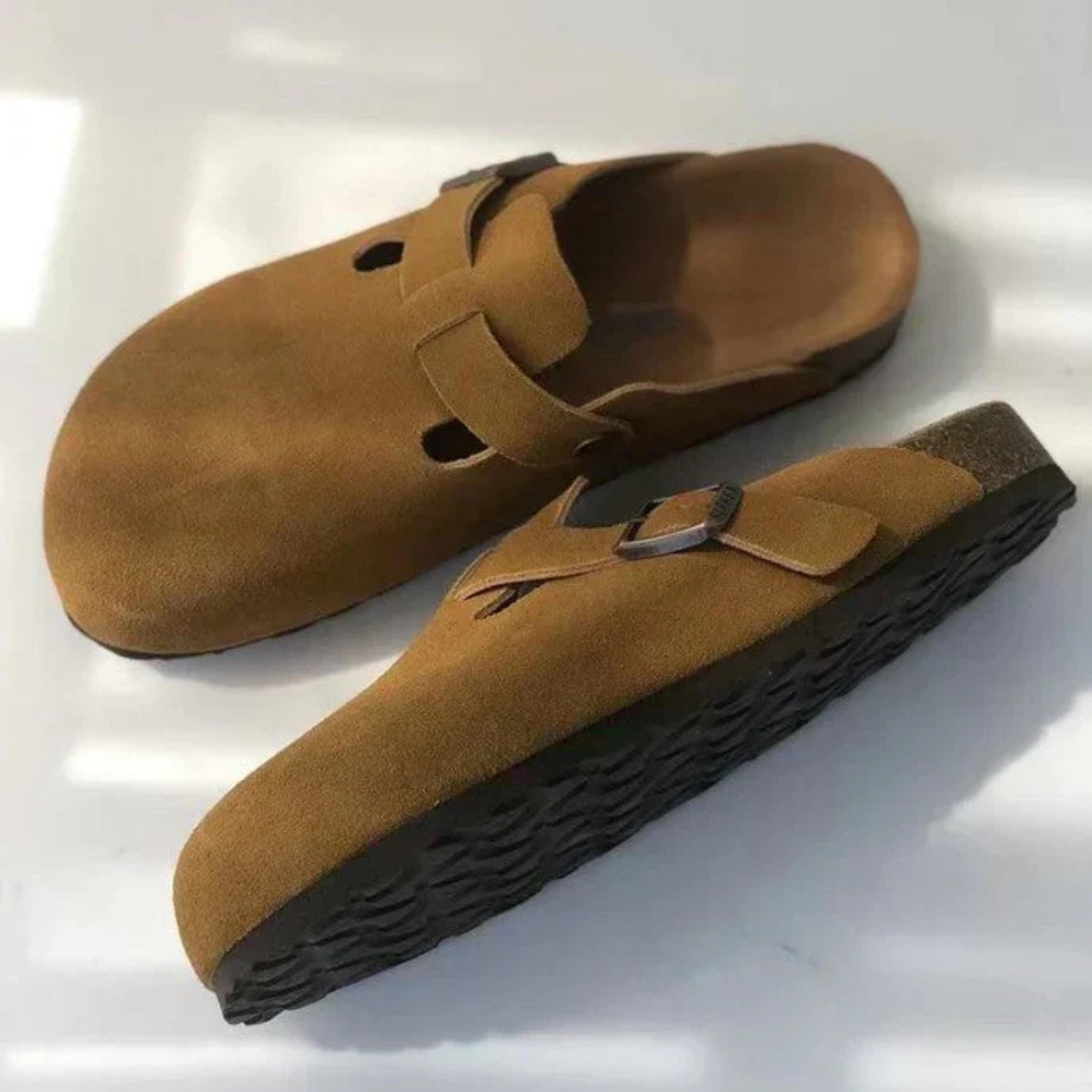 Sandálias Homem | Fivela Ajustável, Sola Ergonómica