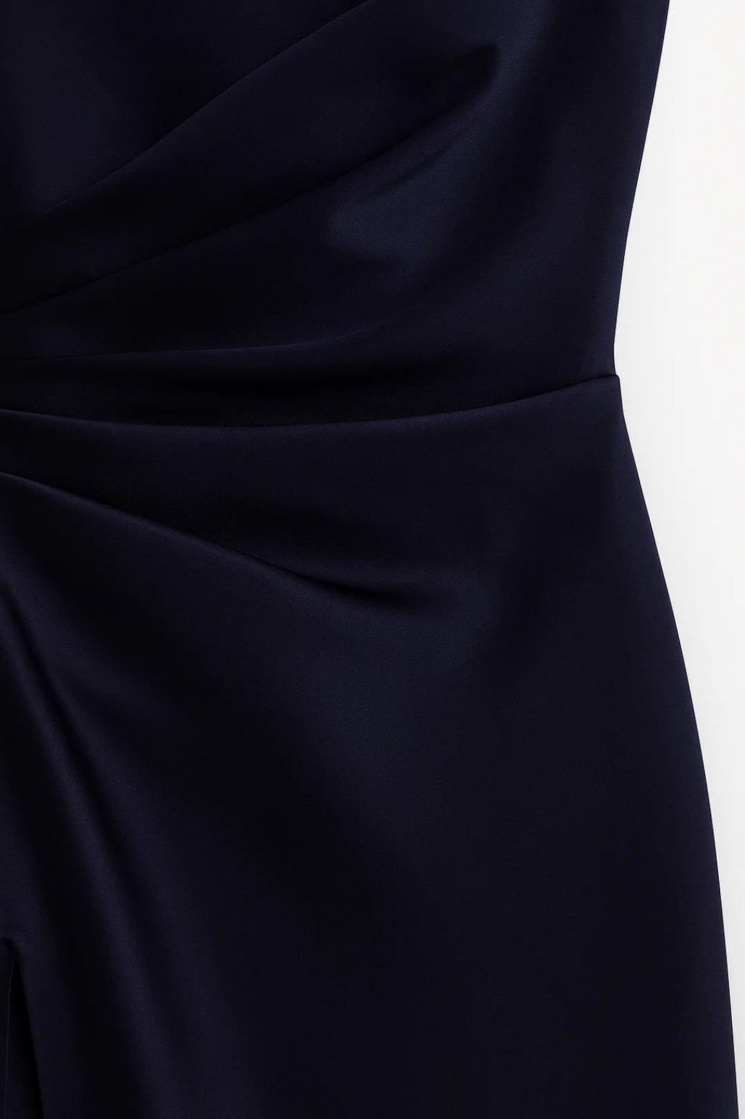Vestido Maxi Senhora | Um Ombro, Fenda Alta, Festivo