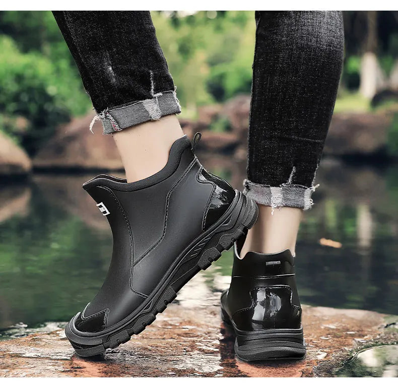 Orla | Homem Botas de Terreno Impermeáveis Sola Isolada