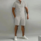 Jolie | Conjunto Masculino 2 Peças Polo e Short Casual