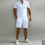 Jolie | Conjunto Masculino 2 Peças Polo e Short Casual