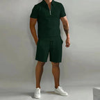 Jolie | Conjunto Masculino 2 Peças Polo e Short Casual