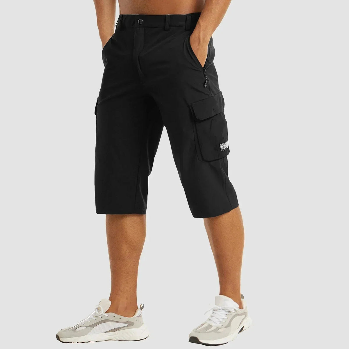 Homem Cargo Shorts Secagem Rápida