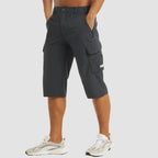 Homem Cargo Shorts Secagem Rápida