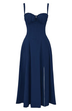 Vestido Midi Mulher Corset