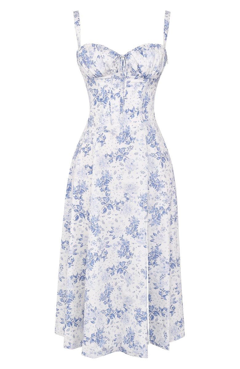 Vestido Midi Mulher Corset
