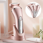 Anouk | Depiladora Elétrica Feminina 3 em 1 | Impermeável, Recarregável USB | Rosto, Corpo e Biquíni