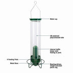 Ottavia | Comedouro para Pássaros | À Prova de Esquilos, Rotativo | Metal Resistente