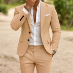 Anouk | Homem Fato Linho Slim Fit