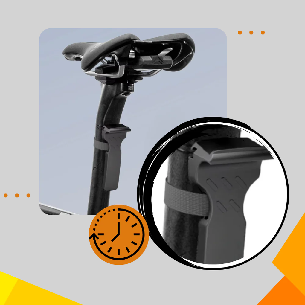 Desmontador de pneu bicicleta conjunto com gancho para raios em plástico reforçado