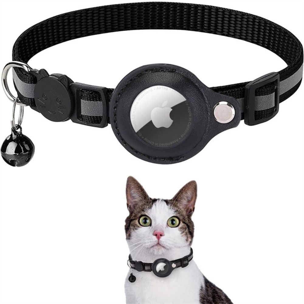 Liora | Coleira GPS para Gatos Refletiva com Libertação Rápida
