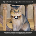 Liora | Coleira GPS para Gatos Refletiva com Libertação Rápida