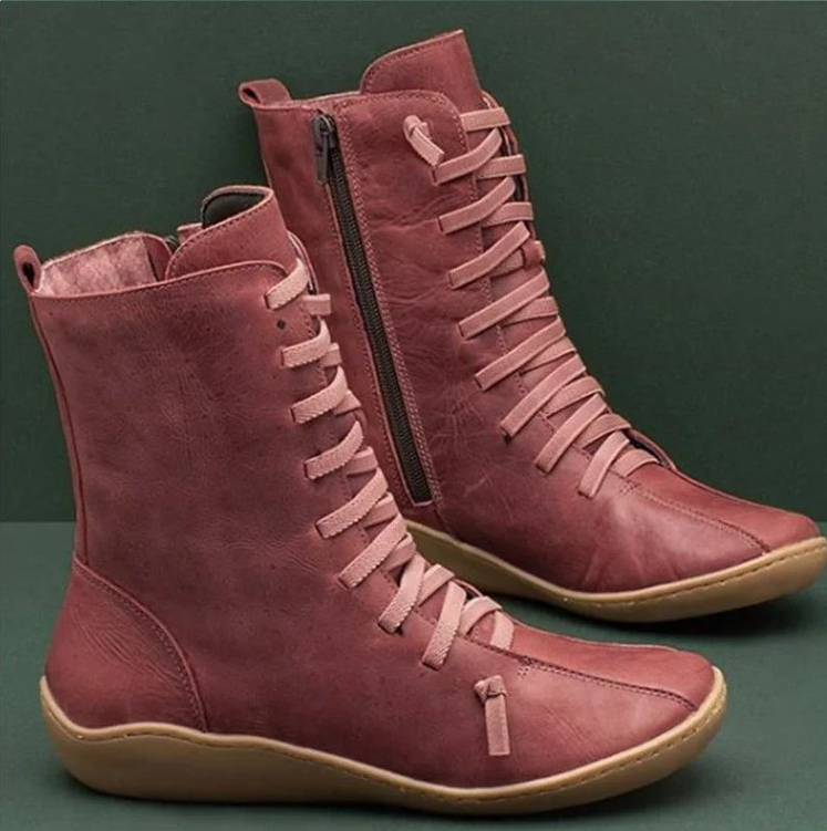 Ximena | Botins Femininos Artesanais com Sola Antiderrapante