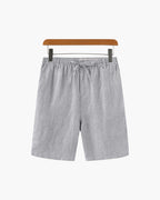 Jolie | Homem Shorts Linho Corte Reto