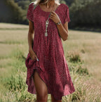 Posy | Vestido Feminino Boho Solto Longo