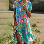Posy | Vestido Feminino Boho Solto Longo