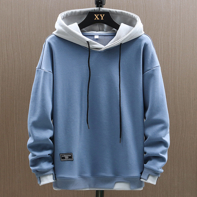 Aria | Homem Hoodie Bicolor com Bolso Canguru