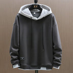 Aria | Homem Hoodie Bicolor com Bolso Canguru