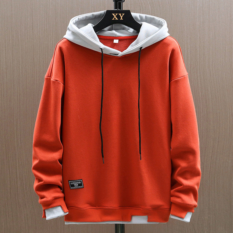 Hoodie Masculino | Bicolor, Bolso Canguru | Estilo Urbano Clássico